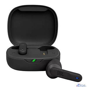 Гарнитура вкладыши JBL VIBE 300TWS черный беспроводные bluetooth в ушной раковине (JBLV300TWSBLKAM)
