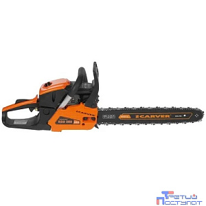 Пила бенз. CARVER RSG 358 [01.004.00046] { картон (18", цепь PROFI 0,325-1,5-72зв.) (2шт./кор.)( 96шт/палл }