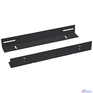 Cabeus JH05-06-100KG-BK Направляющие в шкафглубиной 600мм для установки серверногооборудования, пара, усиленные до 100кг, цветчерный (RAL 9004)