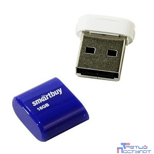 Smartbuy USB Drive 16GB LARA Blue SB16GBLARA-B