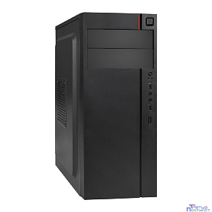 Exegate EX299318RUS Корпус Miditower ExeGate AA-440-UNS400 (ATX, БП UNS400 с вент. 12см, 2*USB, аудио, черный)