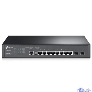 TP-Link SG3210 Управляемый коммутатор JetStream уровня 2+ с 8 гигабитными портами RJ45 и 2 портами SFP