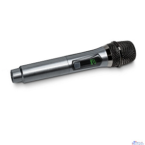 RITMIX RWM-331 gray {част хар-ка: 50 Гц-15 кГц, сопрот: 600 Ом, чувств: -72 дБ, Пит микр: 3,7 В, Пит пр: 3,7 В, Время работы на 1 зар.: до 10ч}