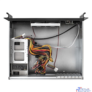 Exegate EX292521RUS Серверный корпус ExeGate Pro 2U350-01 <RM 19", высота 2U, глубина 350, БП 1U-1100ADS, USB>