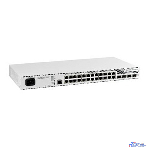 ELTEX MES2300-24P AC Ethernet-коммутатор 24 порта 10/100/1000BASE-T (RJ-45) PoE/PoE+, 4 порта 10GBASE-R (SFP+)/1000BASE-X (SFP), L3