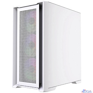 Powercase Alisio Micro X4W V2 LE, Tempered Glass, 4х 120mm ARGB PWM fans, белый, mATX [без встроенного хаба] (CAMCXW-A4-LE)
