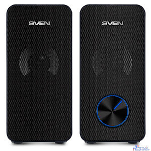 АС SVEN 335, черный (6 Вт, питание USB)