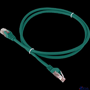 Патч-корд LANMASTER вилка RJ-45,  вилка RJ-45,  кат.6,  LSZH,  2м,  зеленый [lan-pc45/u6-2.0-gn]