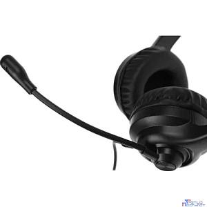 A4Tech HU-8 черный 2м накладные USB оголовье