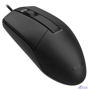 Мышь A4Tech OP-330 черный оптическая (1000dpi) USB (3but) [1530236]