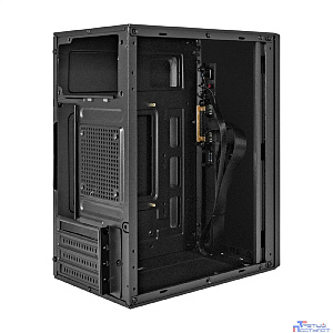 Exegate EX299212RUS Корпус Minitower ExeGate BAA-303-UNS350 (mATX, БП UNS350 с вент. 12см, 2*USB, HD Audio, черный)