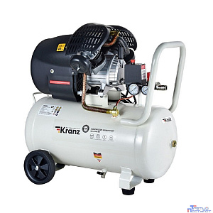 Kranz (KR-16-1153) Компрессор воздушный KR-2200/50, 2200Вт, 400 л/мин, 50л