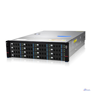 Gooxi RMC3116-670-HS-D 3U 16x 3.5" (2.5"); 2x 2.5" rear SAS/SATA; 12Gb/s passive backplane (4xSFF-8643);  MB EEB/CEB/ATX/Micro ATX; 7x FHFL slots;  2x1300W(EU power cables), rail