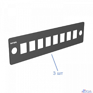 NTSS Кросс NTSS оптический 19'' укомплектованный 1U, 20 портов LC/UPC duplex, 50/125 мкм ОМ3 (планки, сплайс-кассета 2шт, пигтейлы, КДЗС, адаптеры) черный RAL 9005 NTSS-RFOB-1U-20-2LC/U-503-SP1.5G1AY-