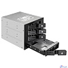 Exegate EX291657RUS Корзина для HDD ExeGate HS435-02 (универсальная, на 4*3,5"/2.5" SATA HDD, занимает 3*5,25" отсека, RTL)
