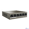 TENDA TEF1106P-4-63W Коммутатор настольный 6-Ports 10/100 Base-TX 4-Ports PoE(PoE бюджет 63W)