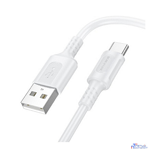 BOROFONE BX111/ USB кабель Type-C/ 1m/ 3A/ White