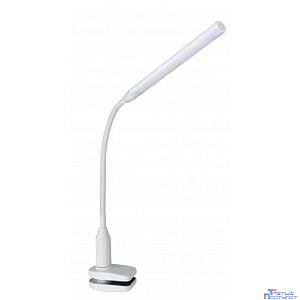 Camelion KD-793  C01 белый  LED ((Свет-к настол.,6 Вт,зажим-струбцина,230В,сенс.вкл-е,4 ур.ярк,4000К)