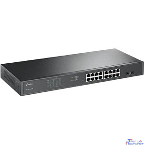 TP-Link TL-SG1218MPE Коммутатор Easy Smart с 18 гигабитными портами (16 портов PoE+) и 2 комбинированными портами RJ45/SFP