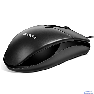 Мышь Sven RX-112 USB чёрная (2+1кл. 1000DPI, кор)