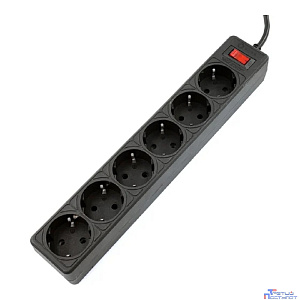 5bites Сетевой фильтр GARDA SP6B-530 6S / 3*0.75MM2 / 3M / BLACK