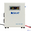 ИБП БАСТИОН SKAT-UPS 500T источник питания Line-Interactive 220В, 500ВА, работает от 1 внешней АКБ (4501)