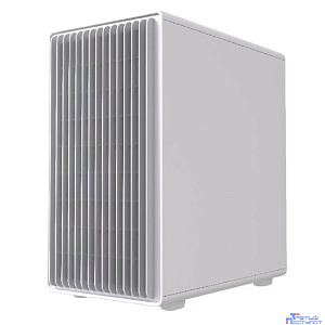 Powercase Корпус Mistral Micro C4W ARGB, Tempered Glass, 4x 120mm ARGB PWM Fan, белый, mATX  (CMMCW-A4)