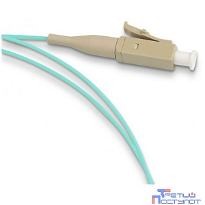 Hyperline FPT-B9-503-LC/PR-1.5M-LSZH-AQ Пигтейл волоконно-оптический MM 50/125(OM3), LC, 1.5 м, LSZH