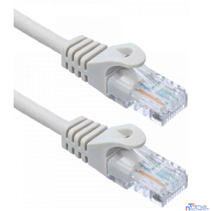 Кабель ACD Патч-корд ACD-LPU5E-30A |ACD-LPU5E-30A| Cat5e UTP 24AWG 4Pair, 7/0.18мм CCA Серый, 3.0м  (741555)