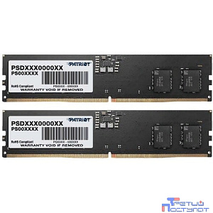 Память DDR5 2x16Gb 5600MHz Patriot PSD532G5600K Signature RTL PC5-44800 CL46 DIMM 288-pin 1.1В Ret