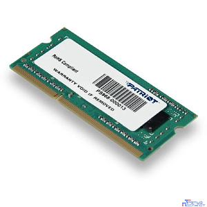 Patriot DDR3 SODIMM 4GB PSD34G160081S (PC3-12800, 1600MHz, 1.5V)
