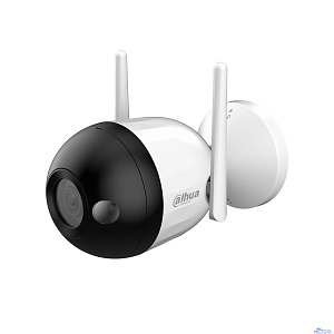 DAHUA DH-IPC-F4CP-PV-0360B Уличная цилиндрическая IP-видеокамера Smart Dual Light 4Мп, 1/3” CMOS, объектив 3.6мм, видеоаналитика, ИК 30м, LED 30м, микрофон, динамик, WI-Fi 2.4ГГц, IP67, металл/пластик
