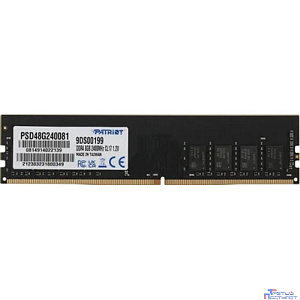 Patriot DDR4 DIMM 8GB PSD48G240081/7D4824AB8C00050 PC4-19200, 2400MHz
