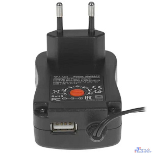 Gembird Блок питания универсальный 3В-12В, 30Вт, порт USB, 8 штекеров (NPA-AC5)