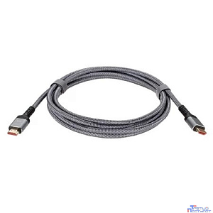 iOpen ACG859A-3.0 Кабель интерфейсный HDMI-HDMI 19M/M,ver. 2.1 8KX60Hz (Econom) оплетка 3m iOpen [4895182279308]