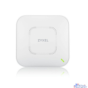 Zyxel NebulaFlex Pro WAX650S, Гибридная точка доступа WiFi 6, 802.11a/b/g/n/ac/ax (2,4 и 5 ГГц), MU-MIMO, Smart Antenna, антенны 4x4, до 1200+2400 Мбит/с, 1xLAN 5GE, 1xLAN GE, PoE, защита от 4G/5G, от