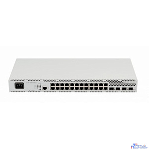 ELTEX MES2424 Ethernet-коммутатор 24 порта 10/100/1000BASE-T, 4 порта 1000BASE-X/10GBASE-R, L3, 220В AC