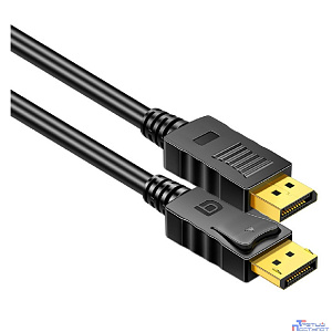 Bion Кабель DisplayPort v1.2, 20M/20M, 3840x2160@30Hz, экран, 1 м, черный, позолоченные контакты [BXP-CC-DP-010]