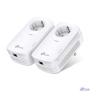 TP-Link TL-PA8010P KIT AV1300 Комплект гигабитных адаптеров Powerline со встроенной розеткой