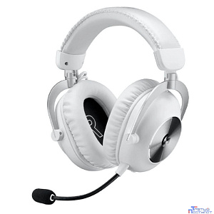 Наушники с микрофоном Logitech G Pro X 2 Lightspeed белый мониторные BT/Radio/3.5mm оголовье (981-001271)