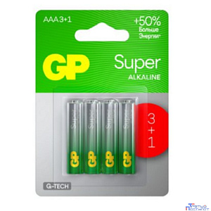 GP 24AA213/1-2CRSBC4 40/320 Super Alkaline G-Tech (4 шт. в уп-ке)