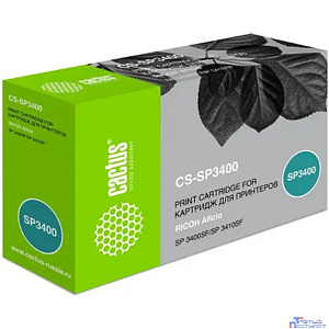 Картридж лазерный Cactus CS-SP3400 SP 3400HE черный (5000стр.) для Ricoh Aficio SP 3400/3410/3410dn;SP 3510/3510dn