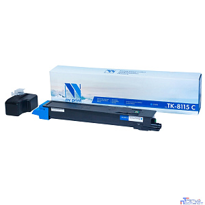 NV Print TK-8115C Тонер-картридж для Kyocera EcoSys-M8124/EcoSys-M8130, (6000k), Cyan