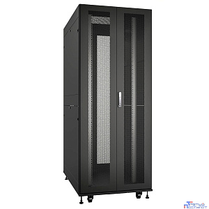 Cabeus ND-SC-42U80/120-BK Шкаф серверный телекоммуникационный 19" напольный для распределительного и серверного оборудования 42U 800x1200mm передняя и задняя двойные перфорированные двери, ручки с зам