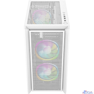 Powercase Alisio Micro Z3W ARGB, Tempered Glass, 3x 120mm ARGB fan, белый, mATX  (CAMZW-A3)