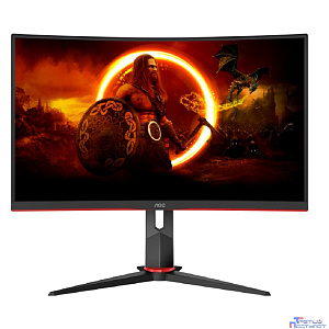LCD AOC 27" C27G2Z3 Black-Red {VA curved 1920x1080 280Hz 0.5ms 178/178 300cd 2xHDMI2.0 DisplayPort1.2 4xUSB3.2 MM HAS}