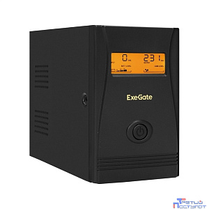 Exegate EX292775RUS ИБП ExeGate Power Smart ULB-800.LCD.AVR.4C13 <800VA/480W, LCD, AVR, 4*C13, металлический корпус, Black>