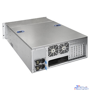 Exegate EX292425RUS Серверная платформа ExeGate Pro 4U660-HS24 <RM 19", высота 4U, глубина 660, Redundant БП 2x800W, 24xHotSwap, USB>