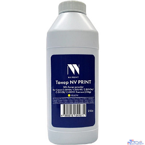 NV Print Тонер + девелопер для Canon C-EXV54, C-EXV49, C-EXV34, C-EXV28, C-EXV29 для IR C3025i, 3125, IR Adv C3320i, C3325i, C3330i, C2020, C2025, C2030, C2220, C2225, C2230, Premium (250г)  Yellow