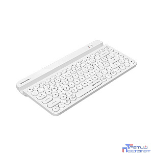 Клавиатура A4Tech Fstyler FBK30 белый USB беспроводная BT/Radio slim Multimedia (FBK30 WHITE)
